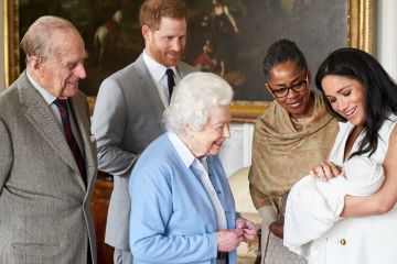 Meghan and Harry may fly Archie and Lilibet in with Doria for Queen’s funeral