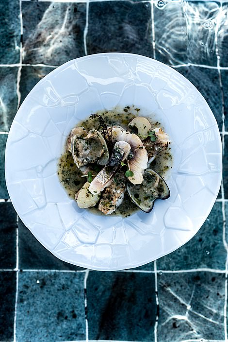 One of the culinary creations on offer at the Starfish Restaurant